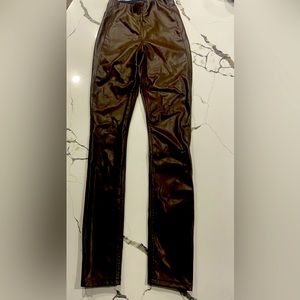 Rag and Bone Nina Faux Leather Pants Size XXS NWT